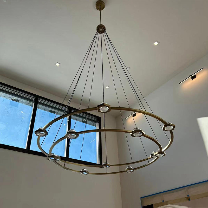 Ecbatant Round Chandelier 60"