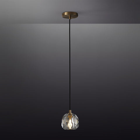 Boule Modern Crystal Kitchen Island Pendant Light(Cord)