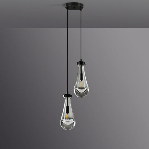 Modern Luxury Raindrop Round Chandelier,Raindrop Pendant Chandelier 5" 8" 14" 18" 36" 47" 60"