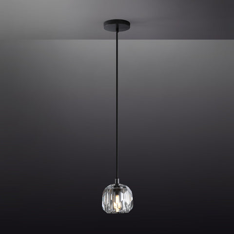 Boule Modern Crystal Kitchen Island Pendant Light(Cord)