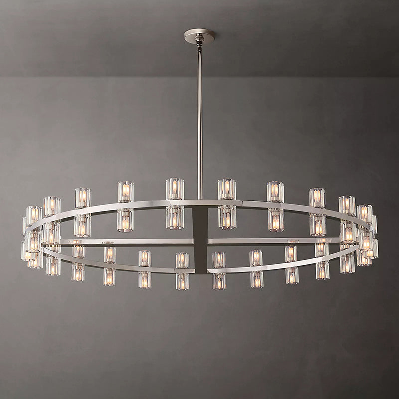 Arcachon Crystal Round Chandelier 48"