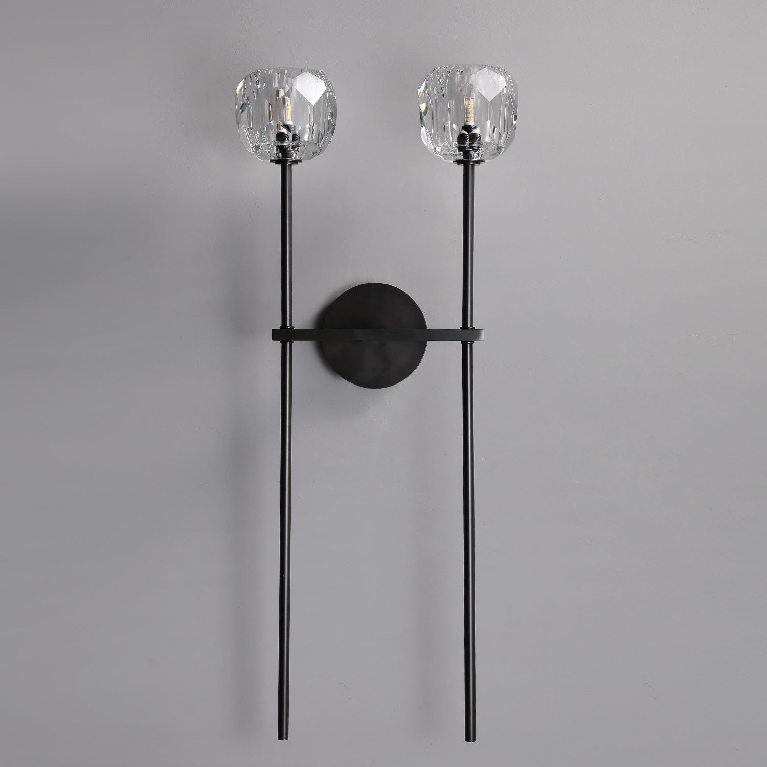 Boule Glass Double Wall Lamp (long)