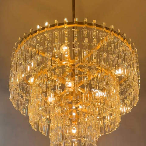 Marigna Five-Tier Round Chandelier 60"