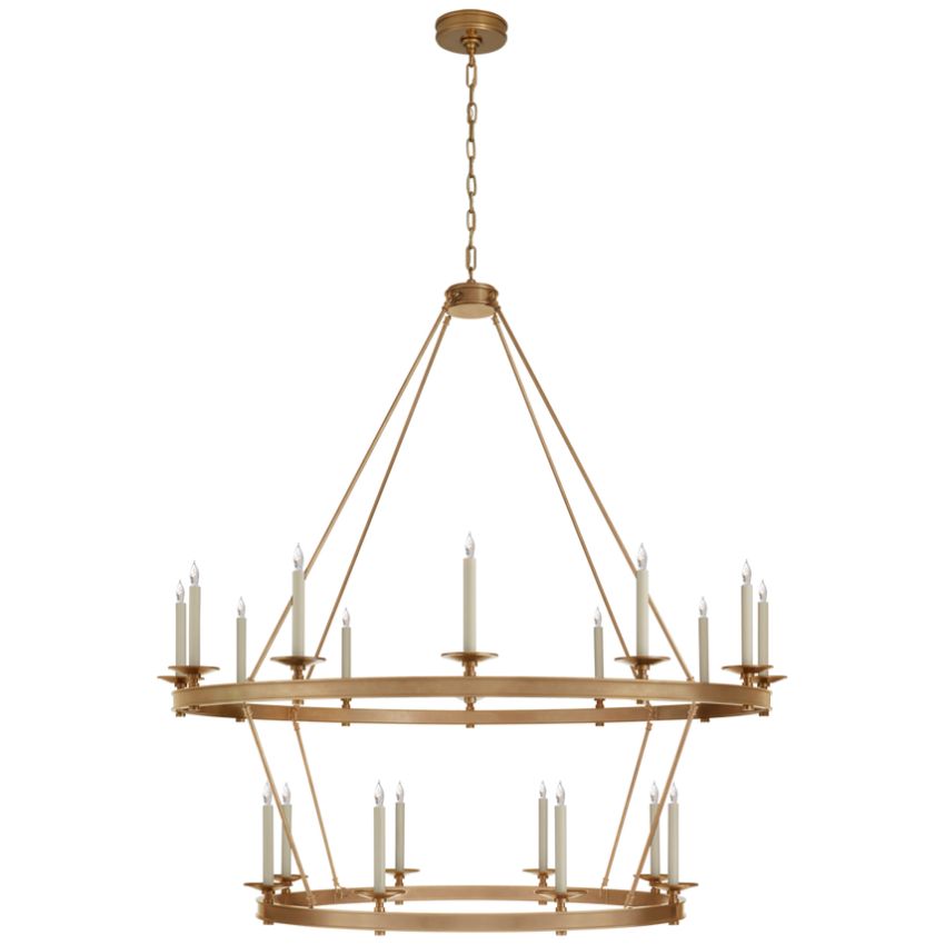 Alijah Two Tiered Chandelier 43'' 53'' 63''D