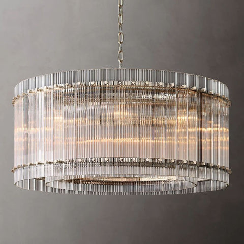 Santa Round Crystal Chandelier 60" 48" 37" 22"