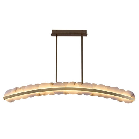 Alabaster Meridian Chandelier 60''