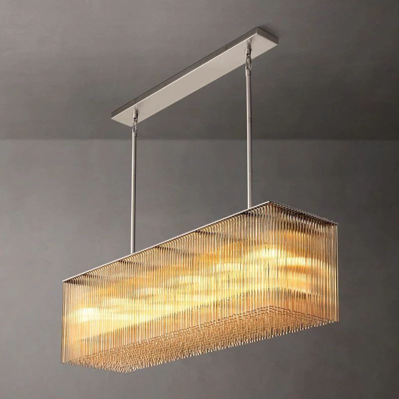 Amadeo Rectangular Chandelier 54"