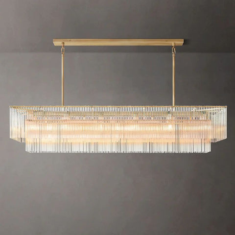 Amadeo Rectangular Chandelier 72"