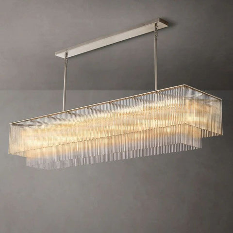 Amadeo Rectangular Chandelier 72"