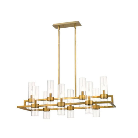 Brio Rectangular Chandelier 43"