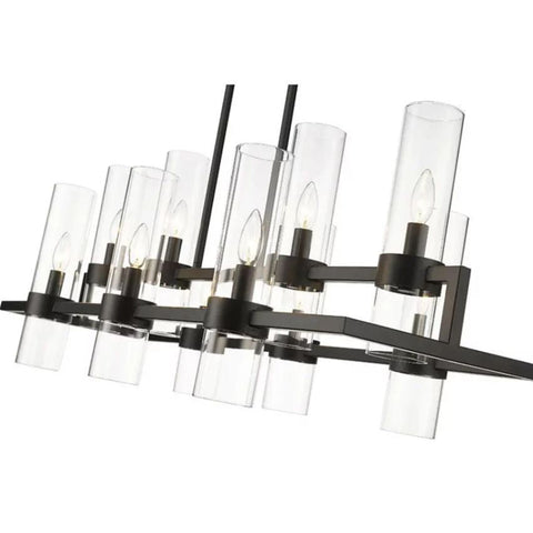 Brio Rectangular Chandelier 43"