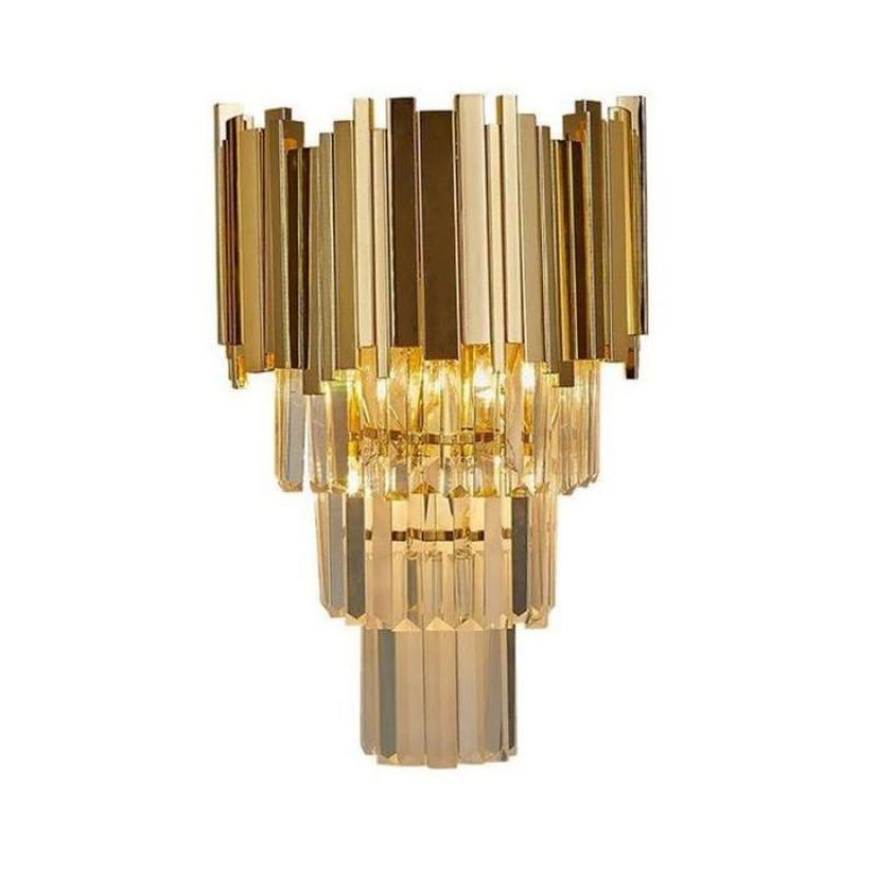 Bourbons Crystal Sconce