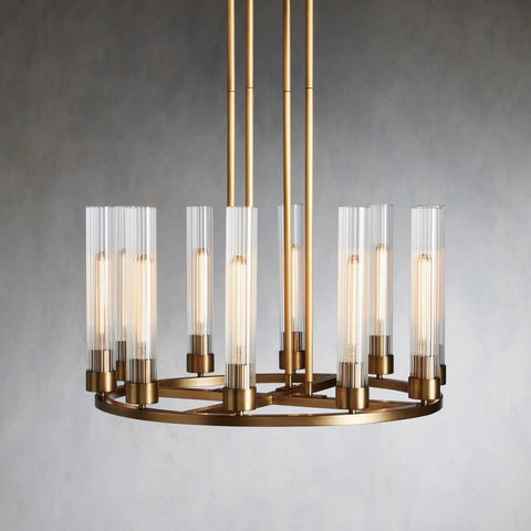 Cade Round Chandelier 30'' 40''D