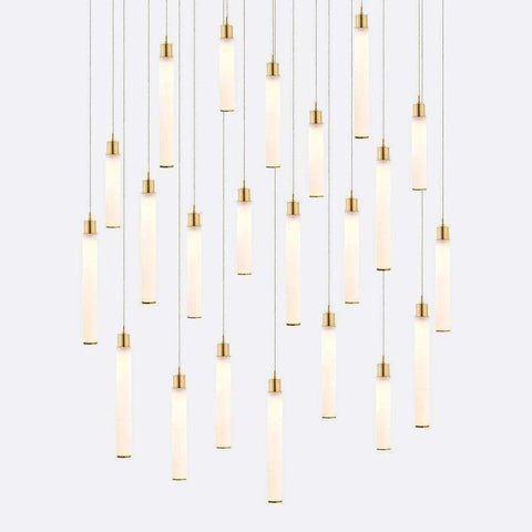 Candle Linear Chandelier 14 lights