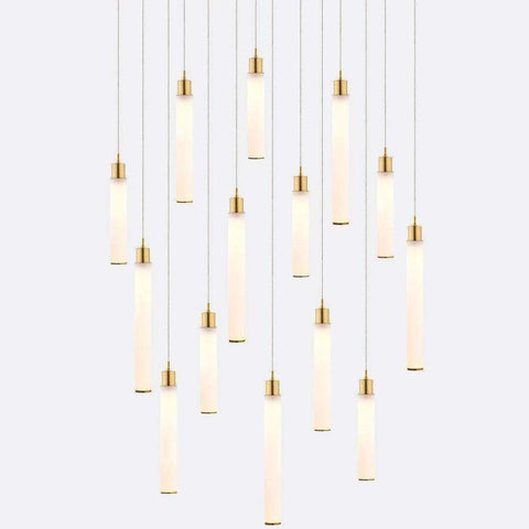 Candle Linear Chandelier 14 lights