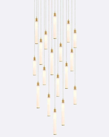 Candle Square Chandelier 18 lights