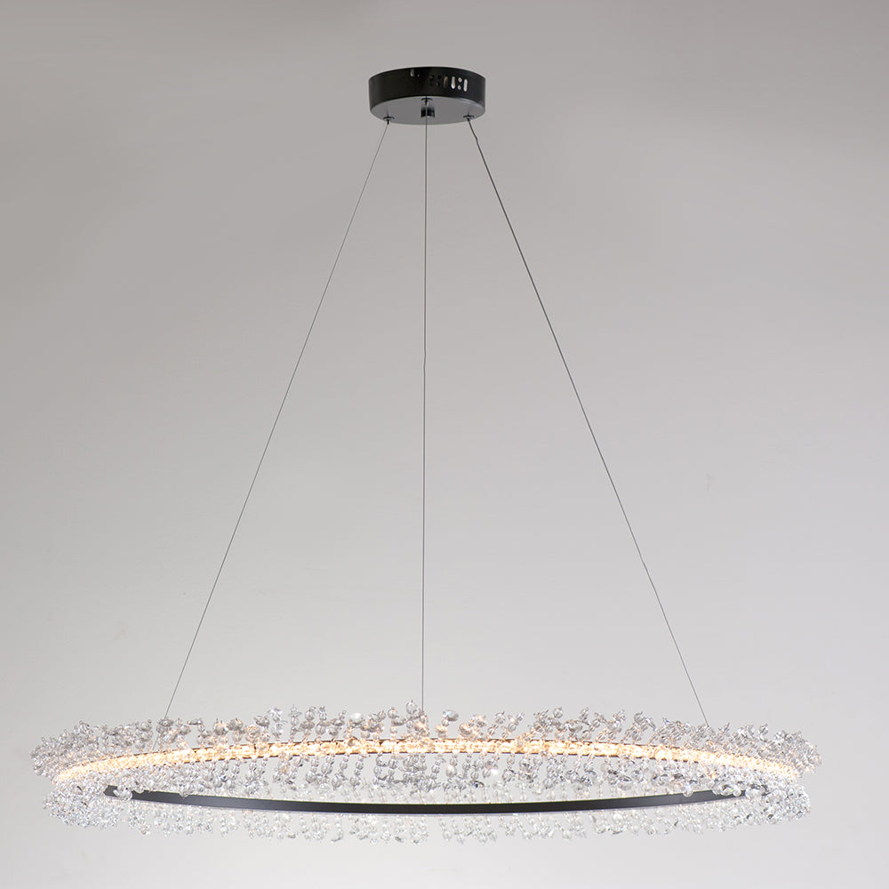 Cadenza Led Light Round Chandelier 24'' 36''