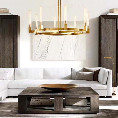 Cania Round Chandelier 72"