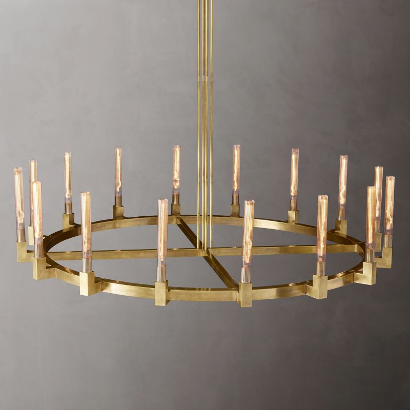 Cania Round Chandelier 72"