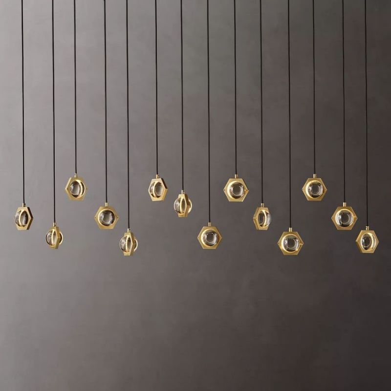 Ecbatant Linear Chandelier 72"