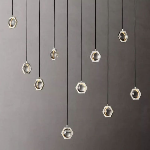 Ecbatant Linear Chandelier 72"