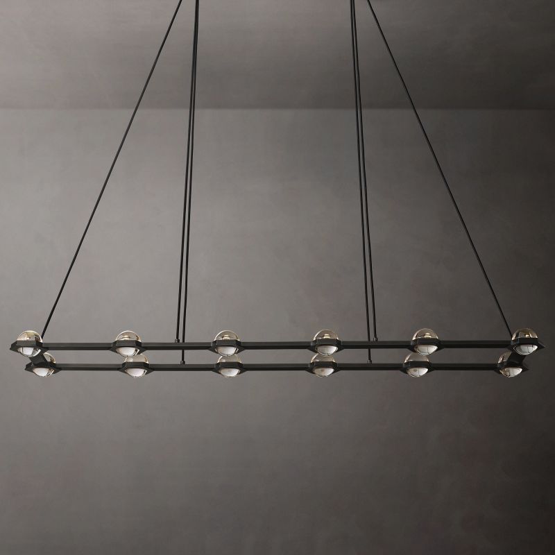 Ecbatant Recyangular Chandelier 72"