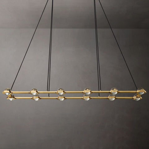 Ecbatant Recyangular Chandelier 72"