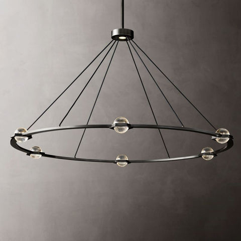 Ecbatant Round Chandelier 60"