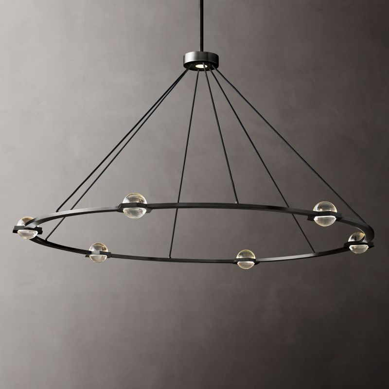 Ecbatant Round Chandelier 60"