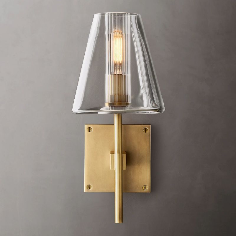 Fulham Glass Shade Sconce