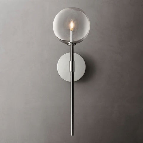 Glass Globe Sconce