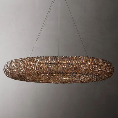 Halo Round Chandelier 72"