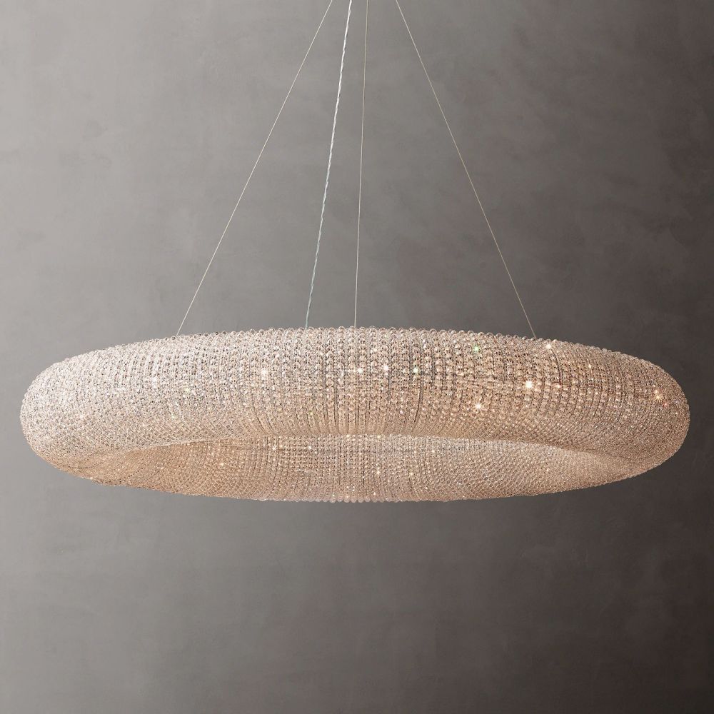 Halo Round Chandelier 72"