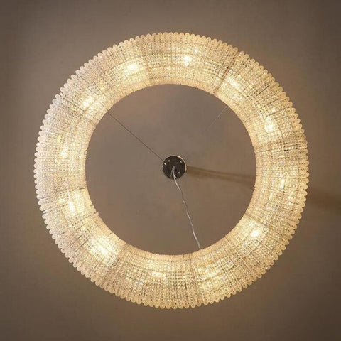 Halo Round Chandelier 72"