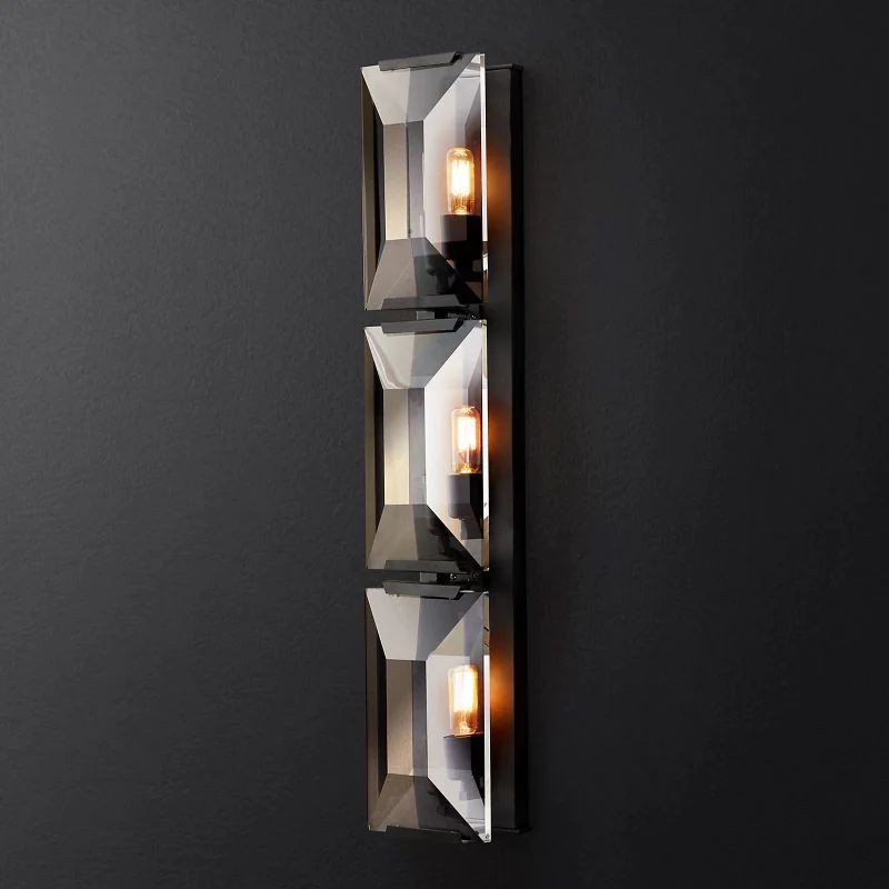 Harlow Crystal Triple Wall Sconce