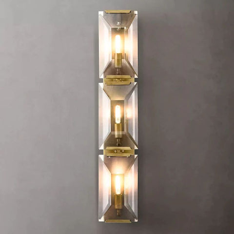 Harlow Crystal Triple Wall Sconce