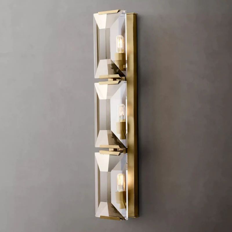 Harlow Crystal Triple Wall Sconce