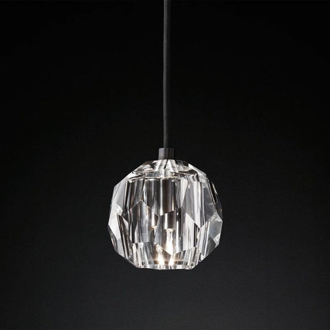 Boule Modern Crystal Kitchen Island Pendant Light(Cord)