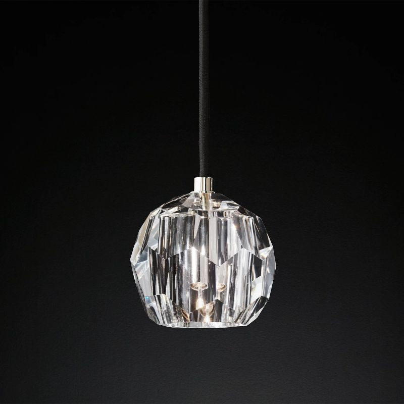 Boule Modern Crystal Kitchen Island Pendant Light(Cord)