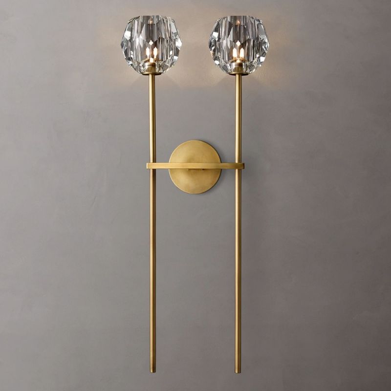 Boule Glass Double Wall Lamp (long)