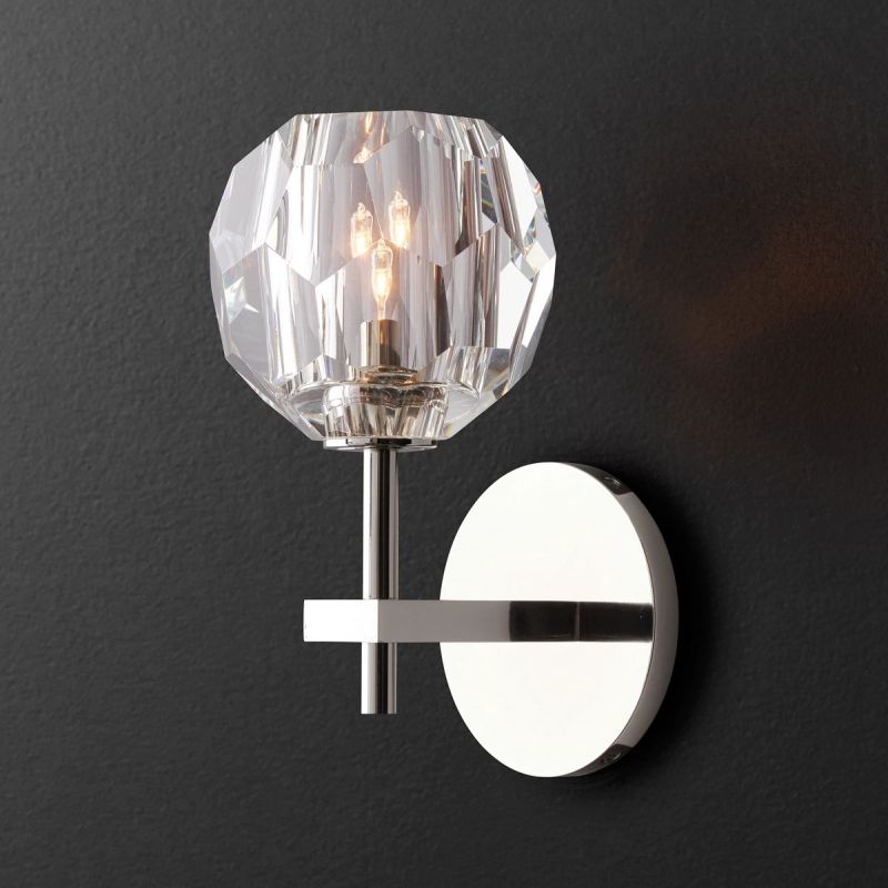 Boule Glass Wall Lamp (short)