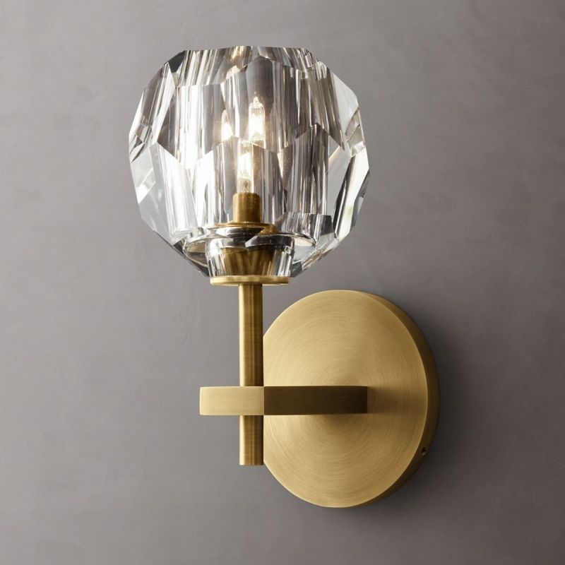 Boule Glass Wall Lamp (short)