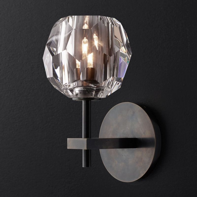 Boule Glass Wall Lamp (short)