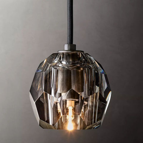 Boule Modern Crystal Kitchen Island Pendant Light(Cord)