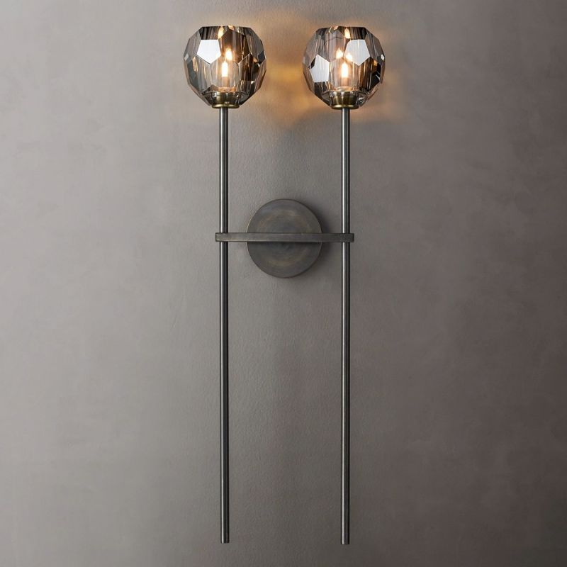 Boule Glass Double Wall Lamp (long)