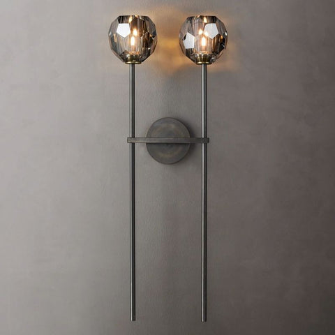 Boule Glass Double Wall Lamp (long)