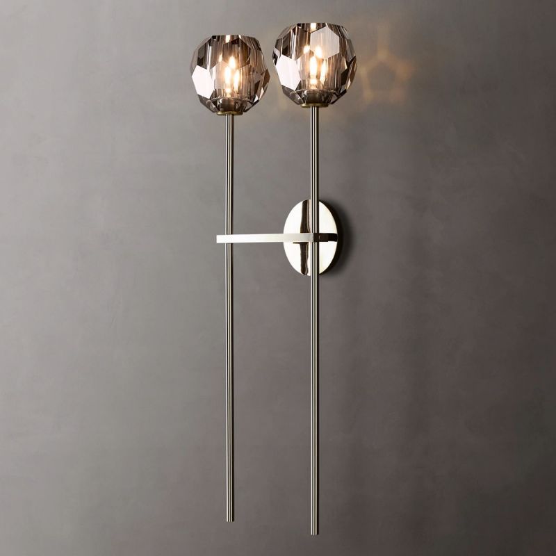 Boule Glass Double Wall Lamp (long)