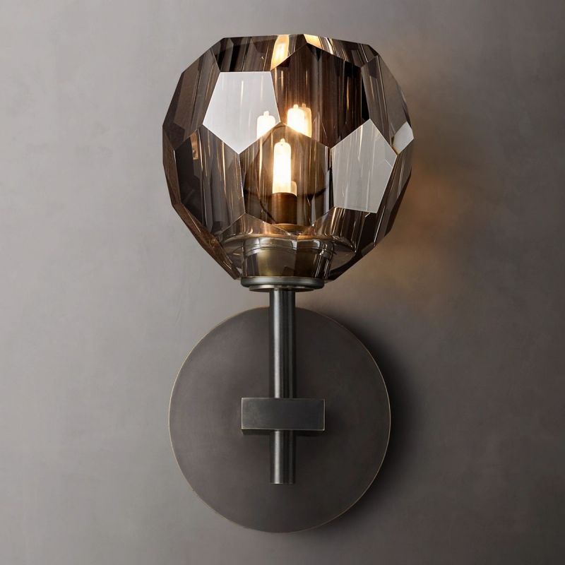 Boule Glass Wall Lamp (short)