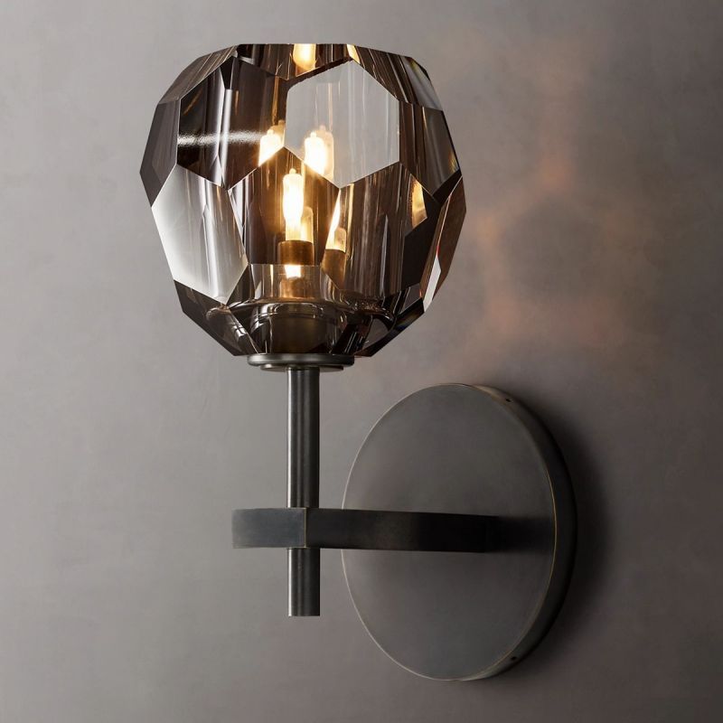 Boule Glass Wall Lamp (short)