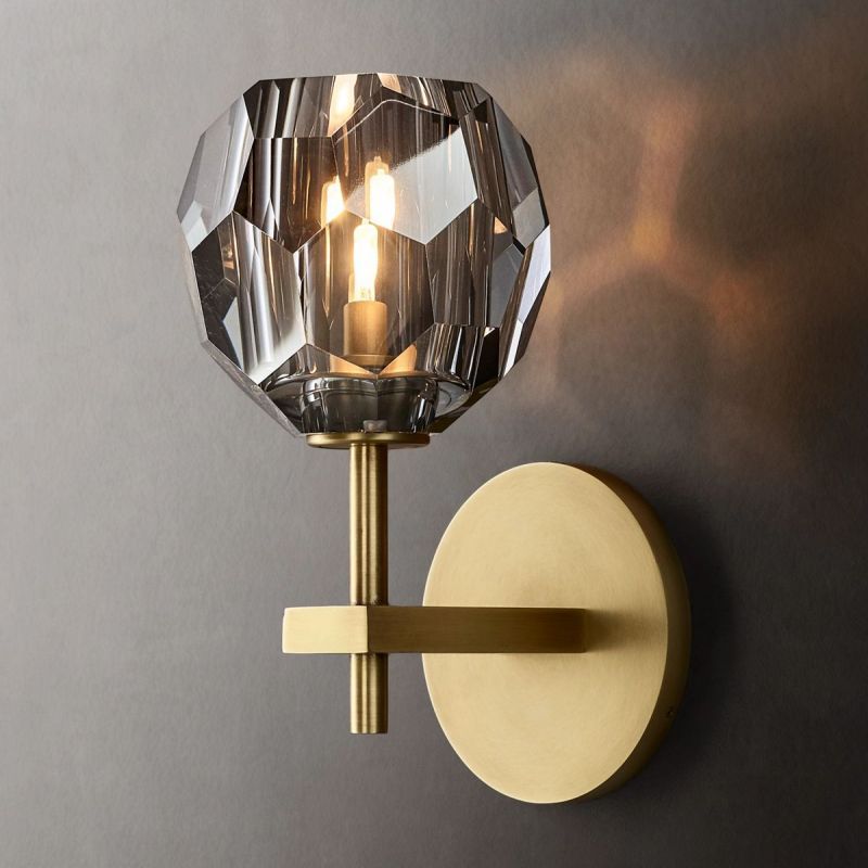 Boule Glass Wall Lamp (short)